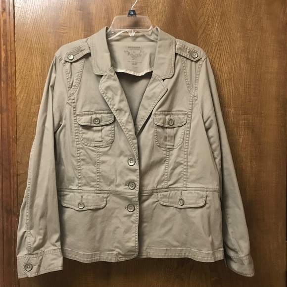 Sonoma Jackets & Blazers - Khaki Jacket, Size XL